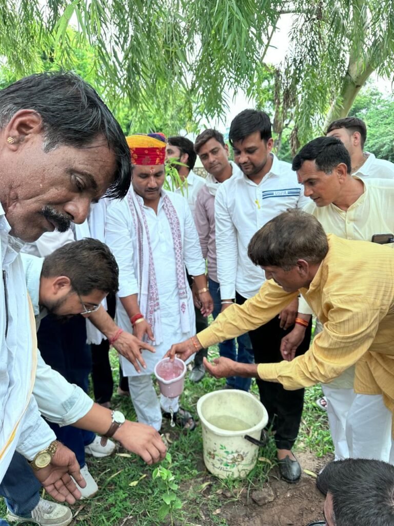 Tree Plantation in Jaipur: Shankar Yadav Promotes Environmental Awareness and Community Participation